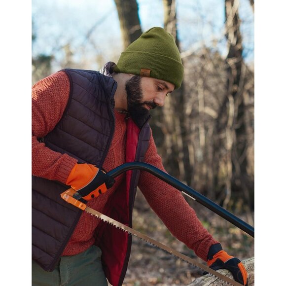 Men and Women Light Green Acrylic Stretchy Daily Knit Warm Winter Beanie Hats - Picture 2 of 6